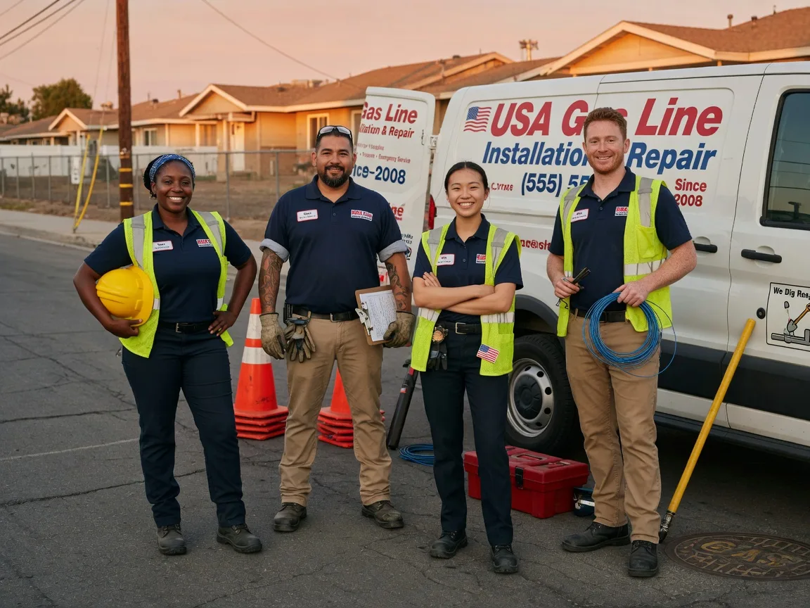 Gas Line Installation company in Larslan, MT